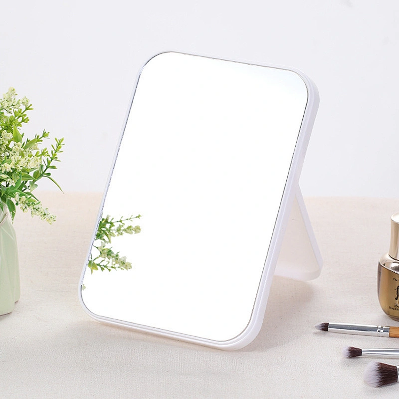 Custom 2021 New Design Fshion Tool Candy Color Foldable Deskup Make up Cosmetic Mirror
