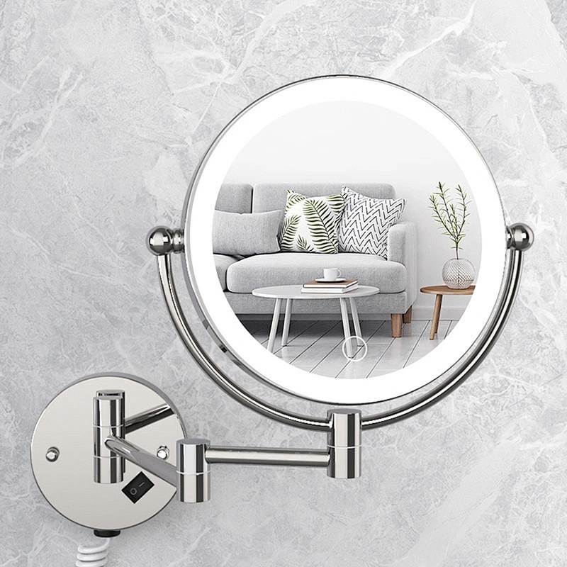 Widely Used 5 Times Magnification Led Makeup Mirror Fill Light Wall-mounted Beauty Mirroring Light Set