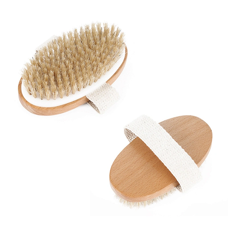 Bamboo Dry Skin Body Brush,dry skin body brush