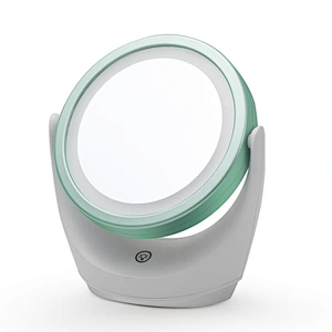 2021Custom New Design 360 Rotatable With Light LED  Makeup  Usable Customizable  Round  Custom Mirror
