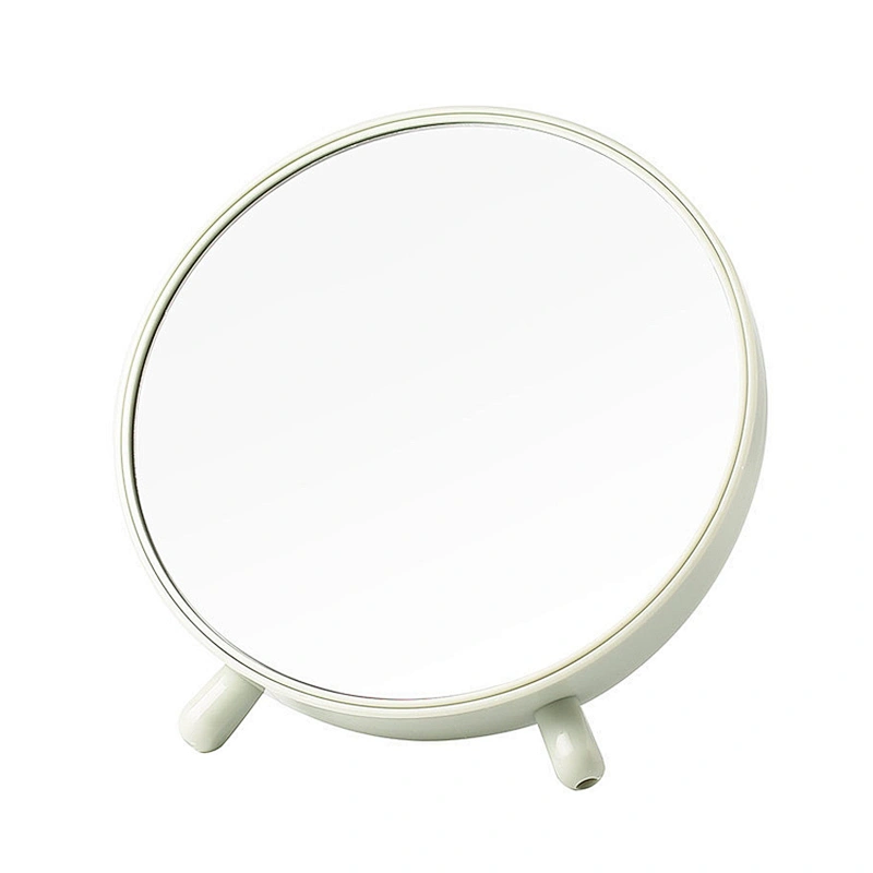 Custom Unique Cosmetic Mirror With Case 2-in-1 Desktop Mirror Makeup Storage Round Mirror