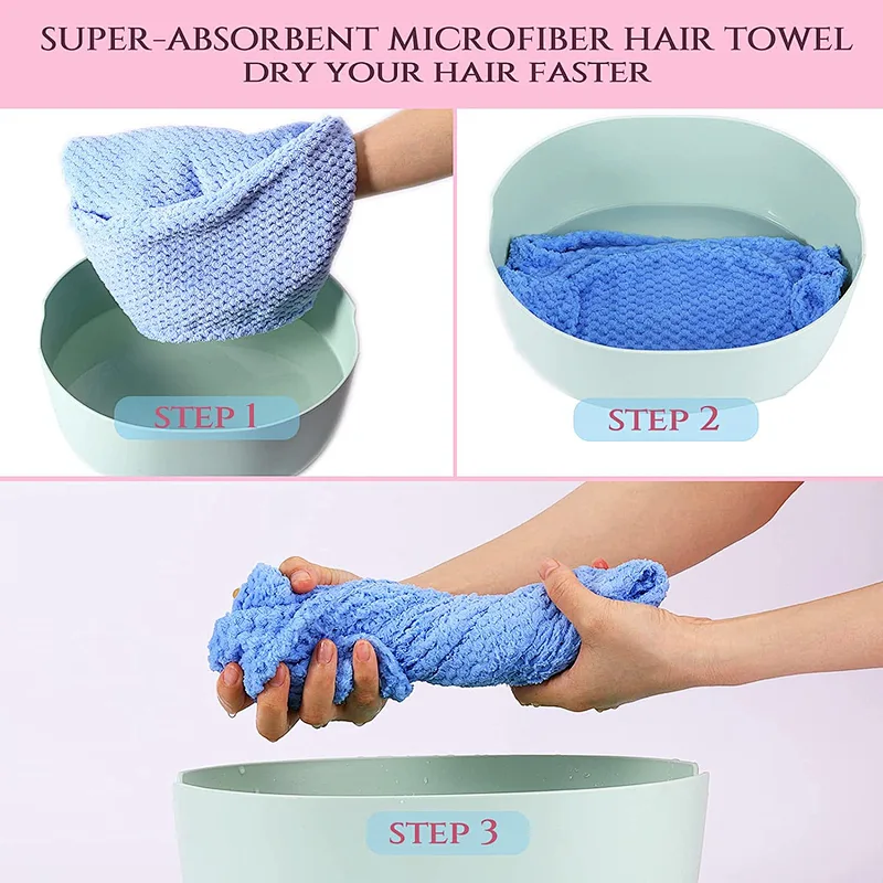 Hair Drying Towel Cap