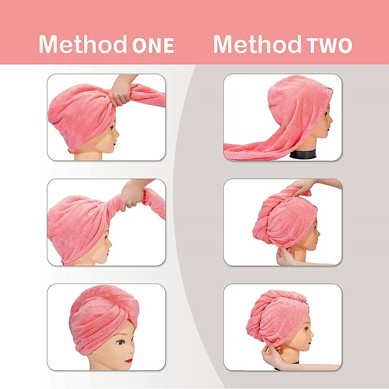 Hair Drying Towel Cap