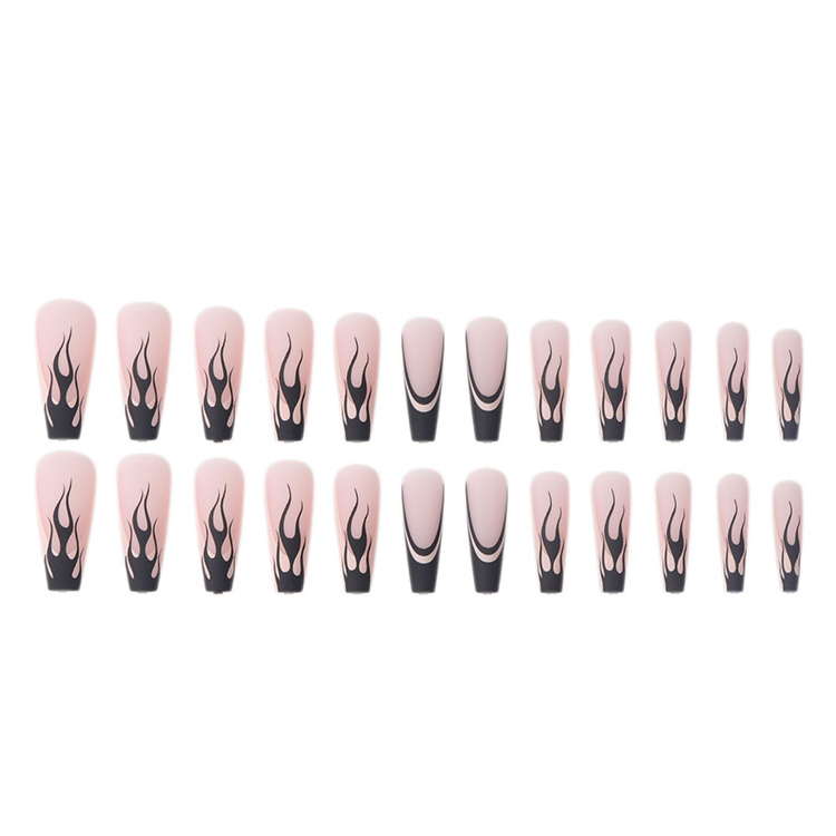 Colour Tip Acrylic Nails