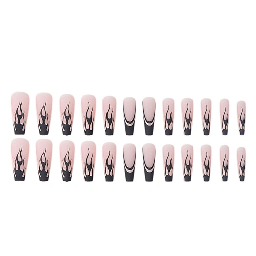 Colour Tip Acrylic Nails