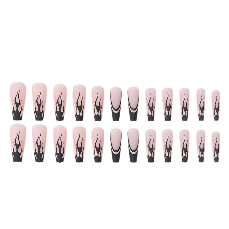 Colour Tip Acrylic Nails