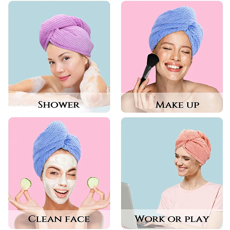 Hair Drying Towel Cap