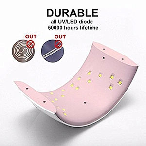 Nail polish curing lamps