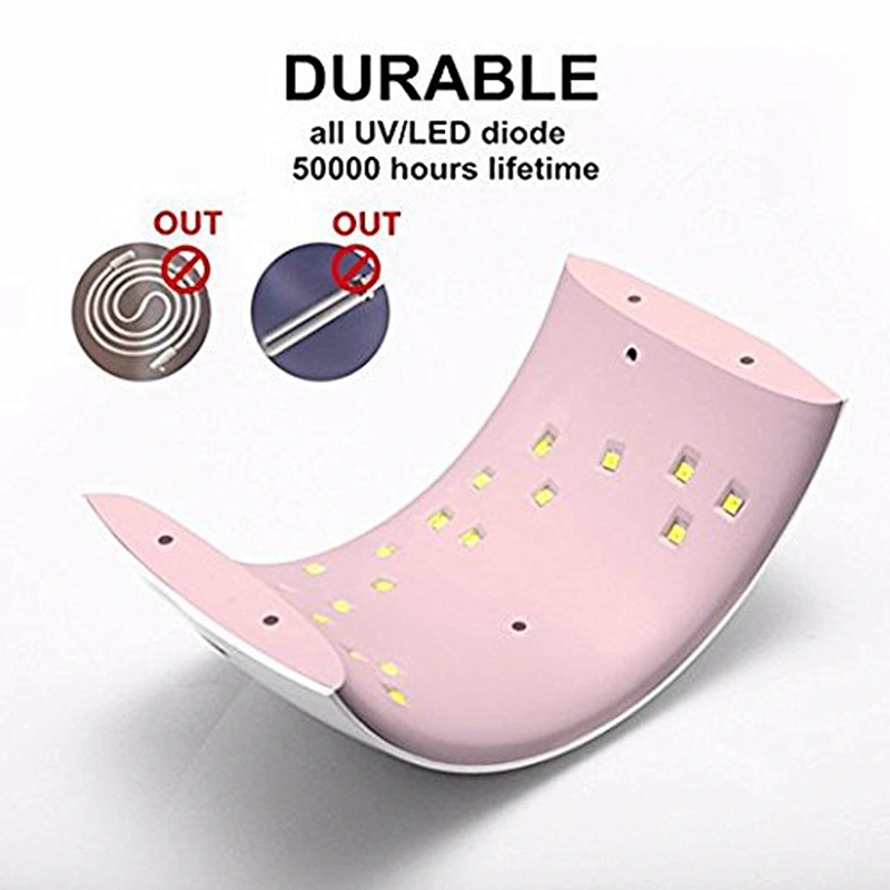 Nail polish curing lamps