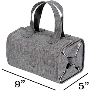 Roll Up Cosmetic Bag