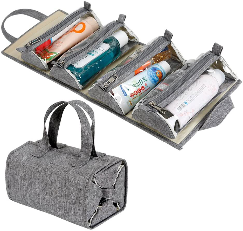 Roll Up Cosmetic Bag