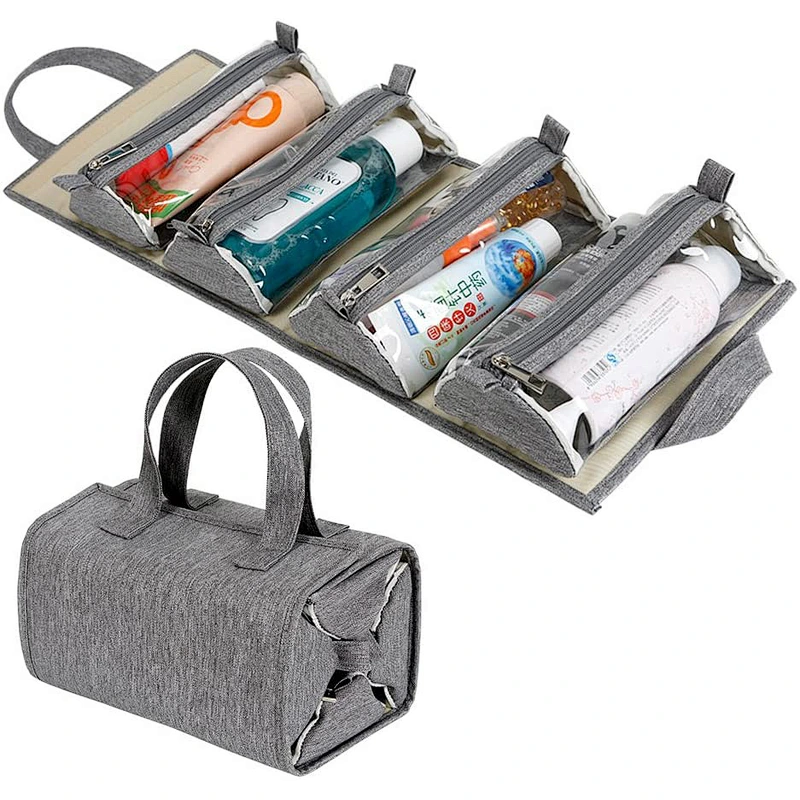 Roll Up Cosmetic Bag