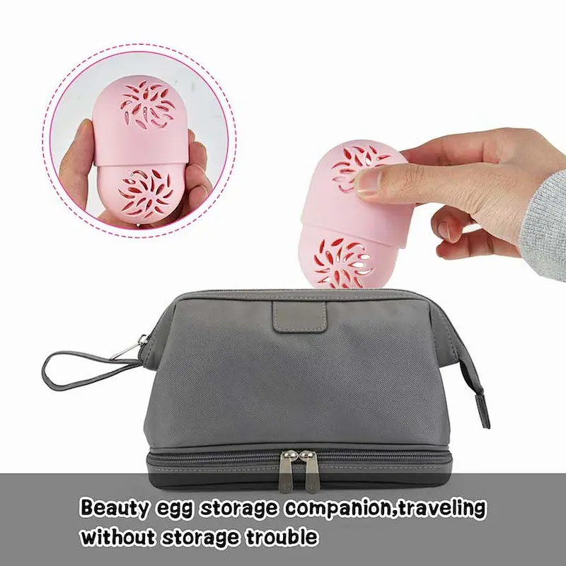 Silicon makeup sponge holder