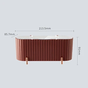 Makeup Storage Stackable Organizer Box for Bathroom Vanity