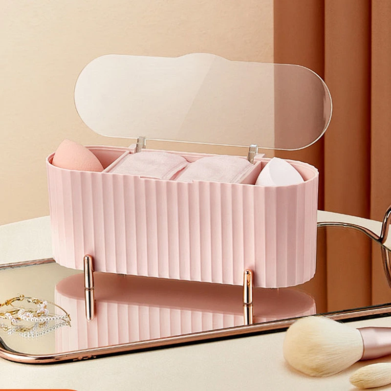 Makeup Storage Stackable Organizer Box for Bathroom Vanity