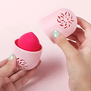 Silicon makeup sponge holder