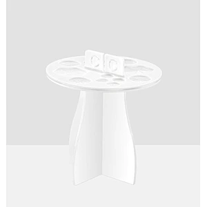 Makeup brush drying rack