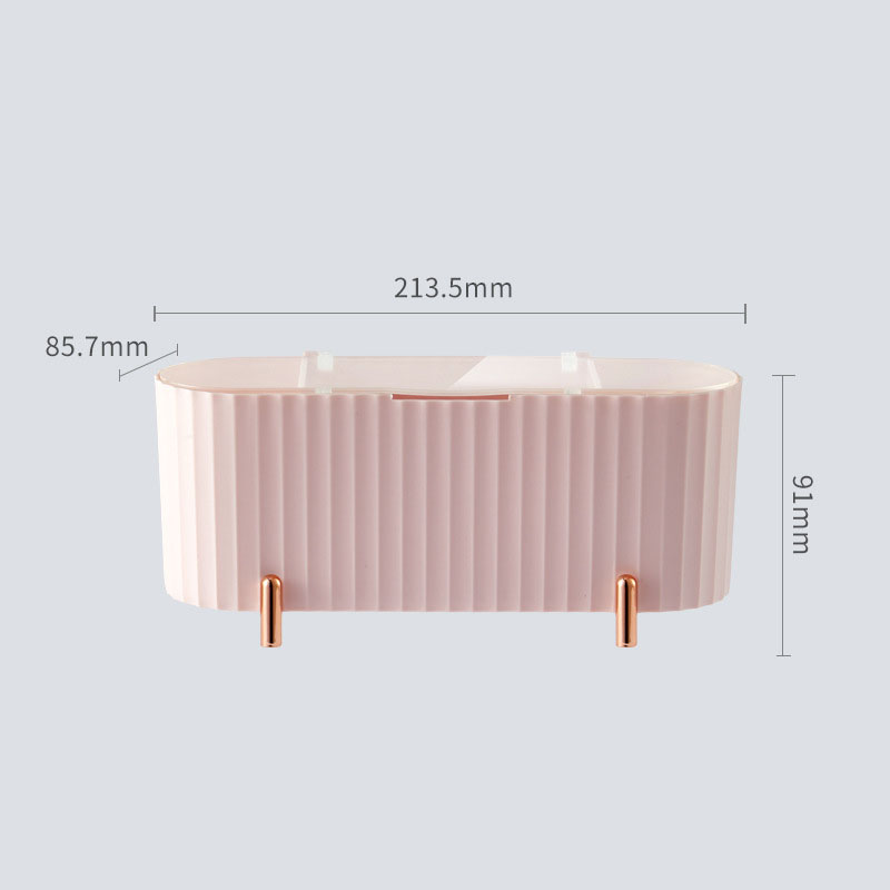 Makeup Storage Stackable Organizer Box for Bathroom Vanity