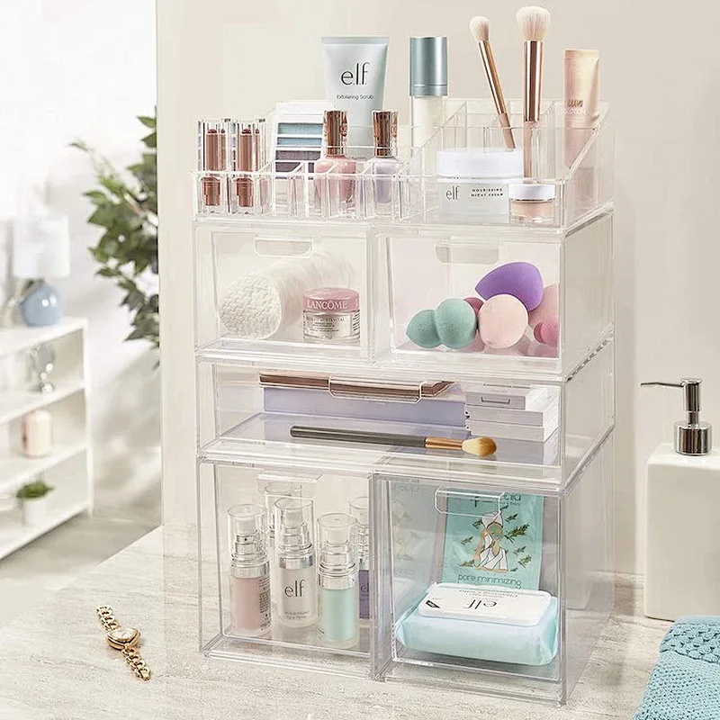 Cosmetic Organizer Drawers
