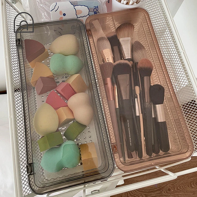 Makeup sponge holder case container