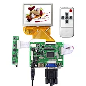 HDMI Compatible+VGA+2AV 50PIN  LCD control Board With 3.5inch 800x600  lcd panel