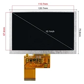 lcd advertising display
