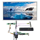 21.5 inch 1920x1080  ips lcd screen for  pc gaming monitor with H-D-compatible VGA AV USB RF LCD Board