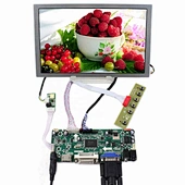 H-D-MI VGA DVI LCD Controller Board M.NT68676 With 9inch AA090ME01 800x480 LCD Screen
