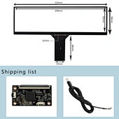 Capacitive touch for 12.6inch lcd
