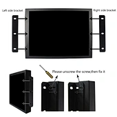 lcd monitor with vga hdmi port