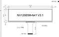 Capacitive touch for 12.6inch lcd