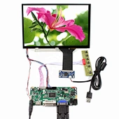 H-D-compatible VGA DVI LCD Controller Board M.NT68676 with LVDS 40 pins 10.1inch M101NWWB 1280X800 LCD Screen With Capacitive Touch Panel