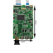 glare type lcd panel