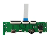 glare type lcd panel