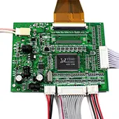 7inch 800x480 lcd with vga av controller board