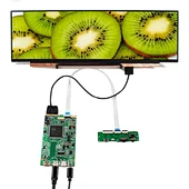 14 inch NV140XTM-N52 3840X1100 IPS Stretch Bar screen TFT-LCD Screen With Mini H-D-compatible Type C LCD Controller Board