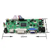 lcd controller board hdmi vga dvi