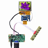 3.5inch VS035SD1 800X600 LCD Screen with VGA LCD Controller Board RT2270C-A 800x600 3.5 Inch Lcd Screen And Controller Board
