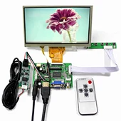 7inch AT070TN90 800X480 TFT-LCD With 4-Wire Resistive Touch Panel + HDMI VGA+2AV LCD Controller Board 7inch AT070TN90 800X480 7inch AT070TN90  Resistive Touch Panel 7inch 800x480 lcd screen with hdmi vga av controller board hdmi lcd controller board