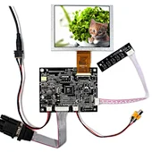 5inch ZJ050NA-08C 640X480 4:3 Aspect Ratio TFT-LCD with VGA+AV LCD Controller Board KYV-N2 V1 5inch 640x480 lcd screen lcd 640x480 5inch lcd screen with vga av controller board vga av controller board for 5inch 640x480