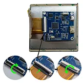 square display monitor
