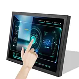 15" 1024x768 H/D IPS Industrial LCD Touch Sensor Monitor H/D VGA DVI Video Port