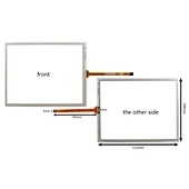 5.7" touch screen