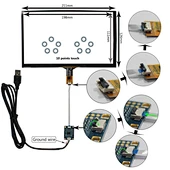 9 Capacitive touch screen