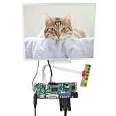 H-D-compatible DVI VGA AUDIO LCD Board And 12.1" AC121SA01 1024X768 LVDS interface TFT LCD Screen
