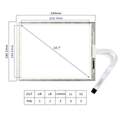 touch screen resistive touch screen
