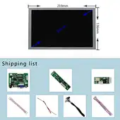 resolution 800x480 pixels lcd screen