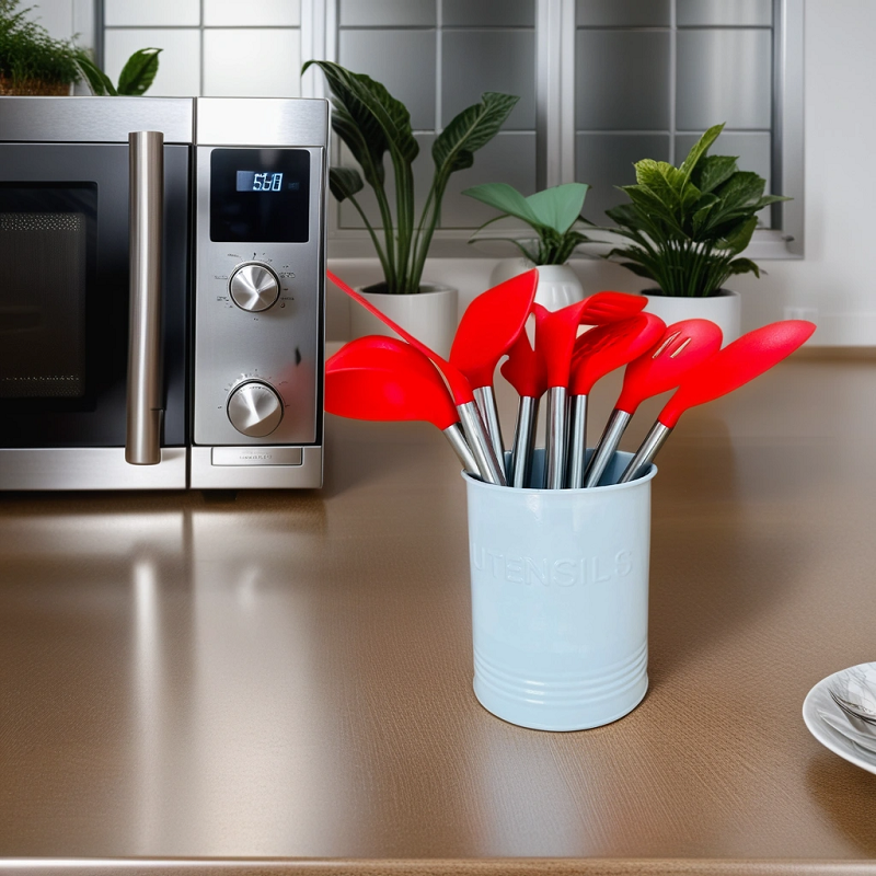utensils with holder