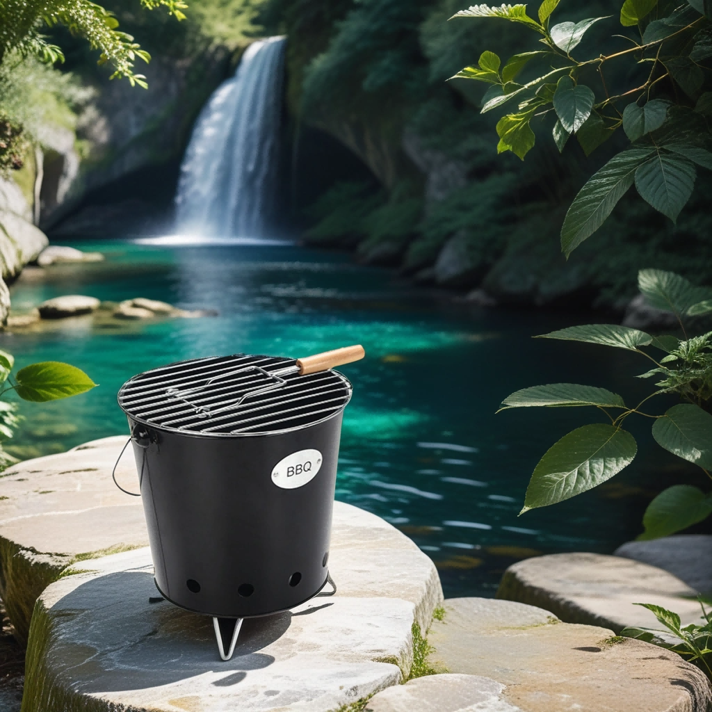 Travel Camping Charcoal Barbecue Grill