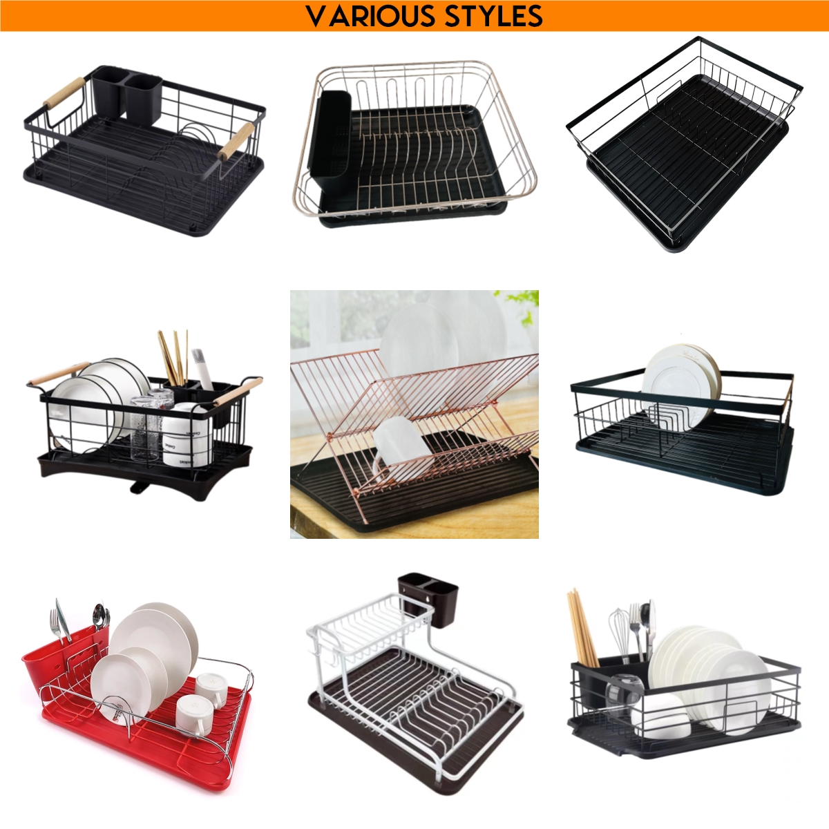 stainless steel dish rack